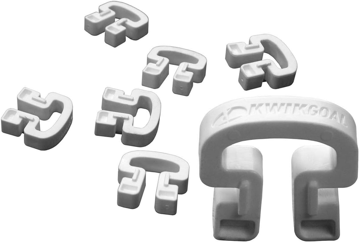 Kwivon Kwik Lock Net Clips, Durable Clips for Sports Goal Nets, Equipment and Training