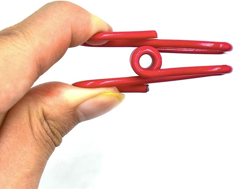 Colora 16 Pack Chip Clips, Utility PVC Coated Colorful Steel Chip Clips for Sealing Food