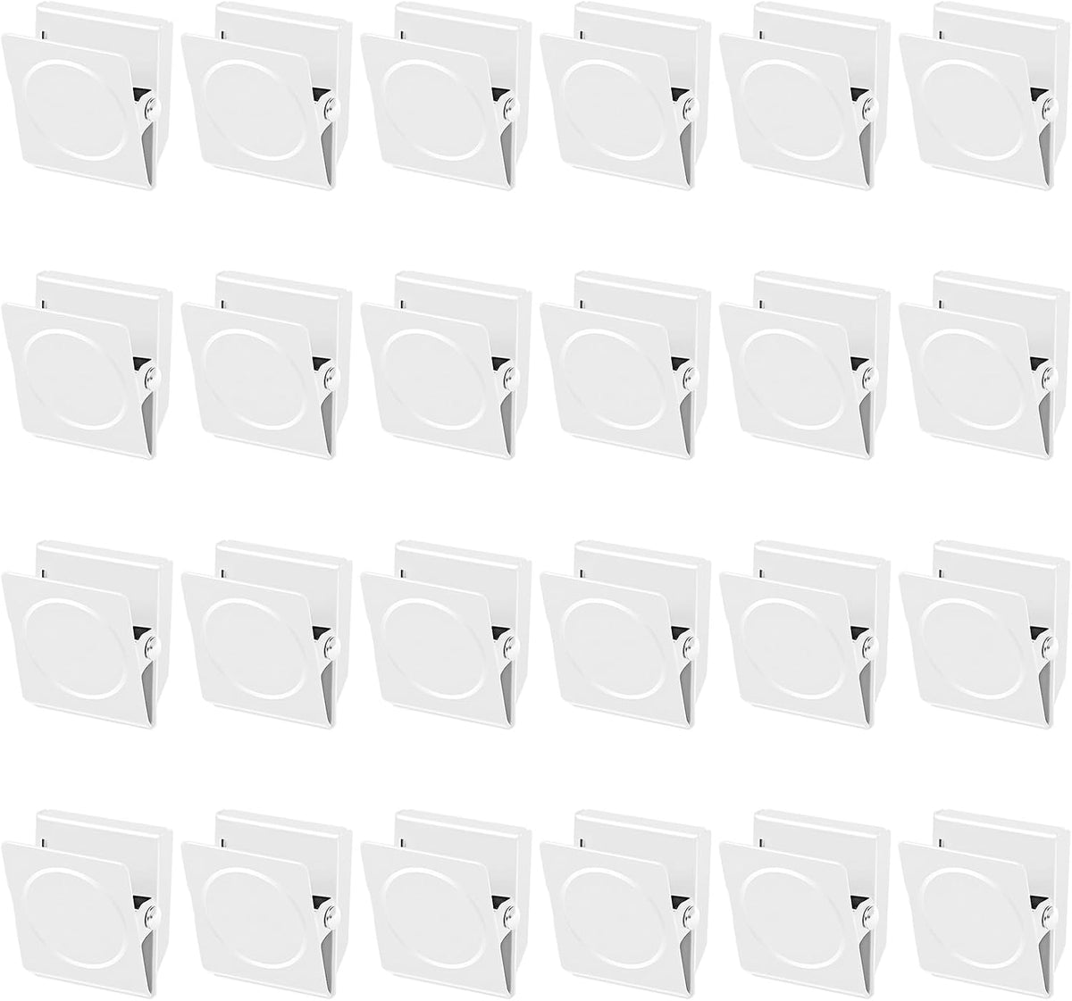 Ortiva 6 Pack Magnetic Clips for Refrigerator, Fridge Magnet Clips, 1.2 Inch, Strong Hold