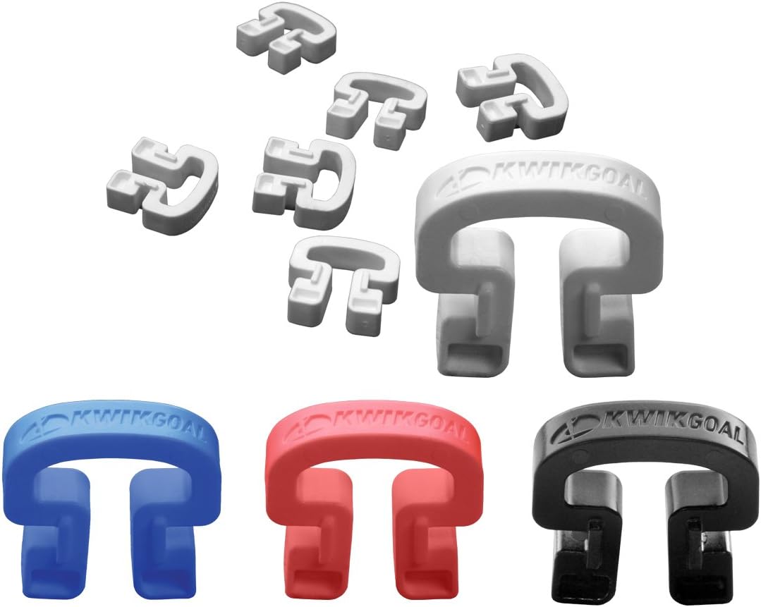 Kwivon Kwik Lock Net Clips, Durable Clips for Sports Goal Nets, Equipment and Training