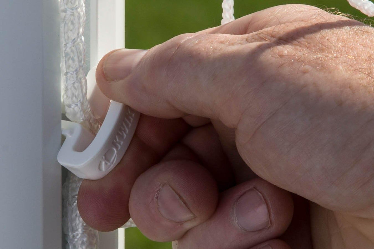 Kwivon Kwik Lock Net Clips, Durable Clips for Sports Goal Nets, Equipment and Training