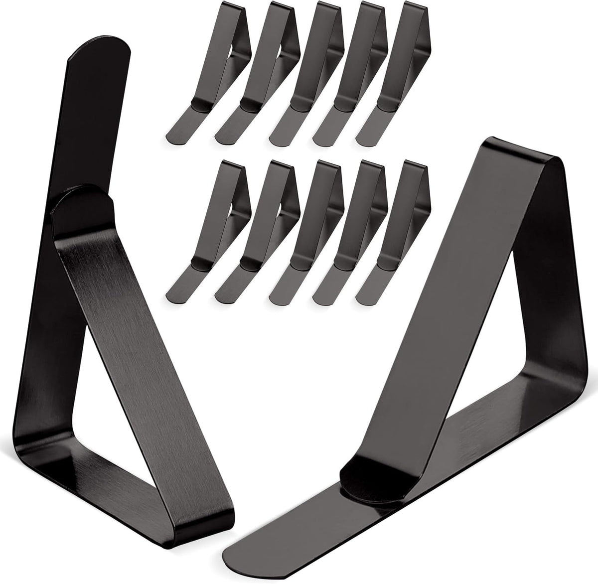 Tablepro Tablecloth Clips, 12 Pack Stainless Steel Clips for Secure Outdoor Tables