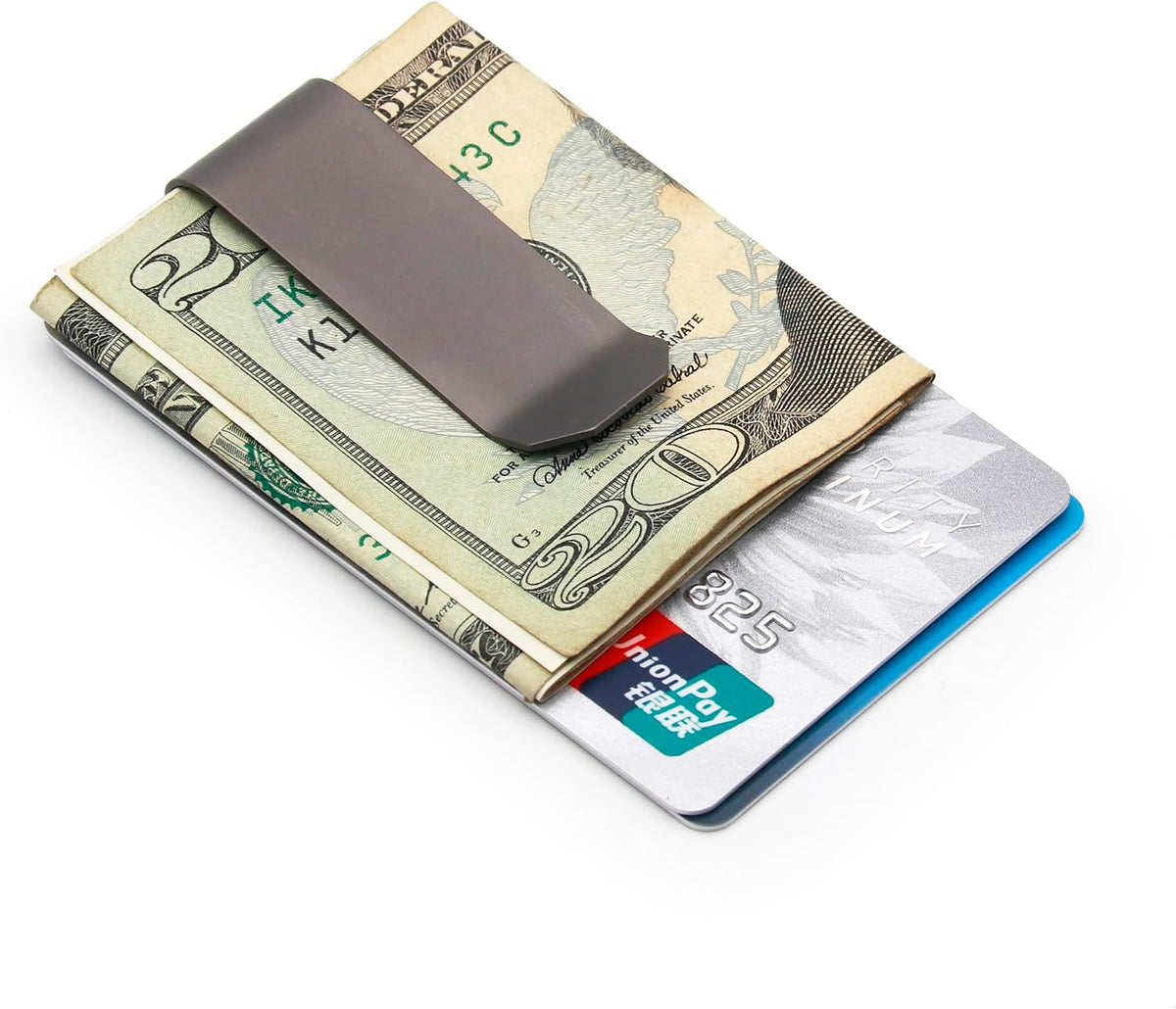 Tivora Titanium Money Clip, 4 in 1 Multifunction Credit Card Cash Clip, Wallet Holder