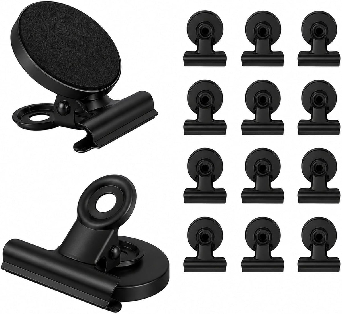 Ortiva 20 Pack Heavy Duty Magnetic Clips for Refrigerator and Whiteboard, Strong Magnets