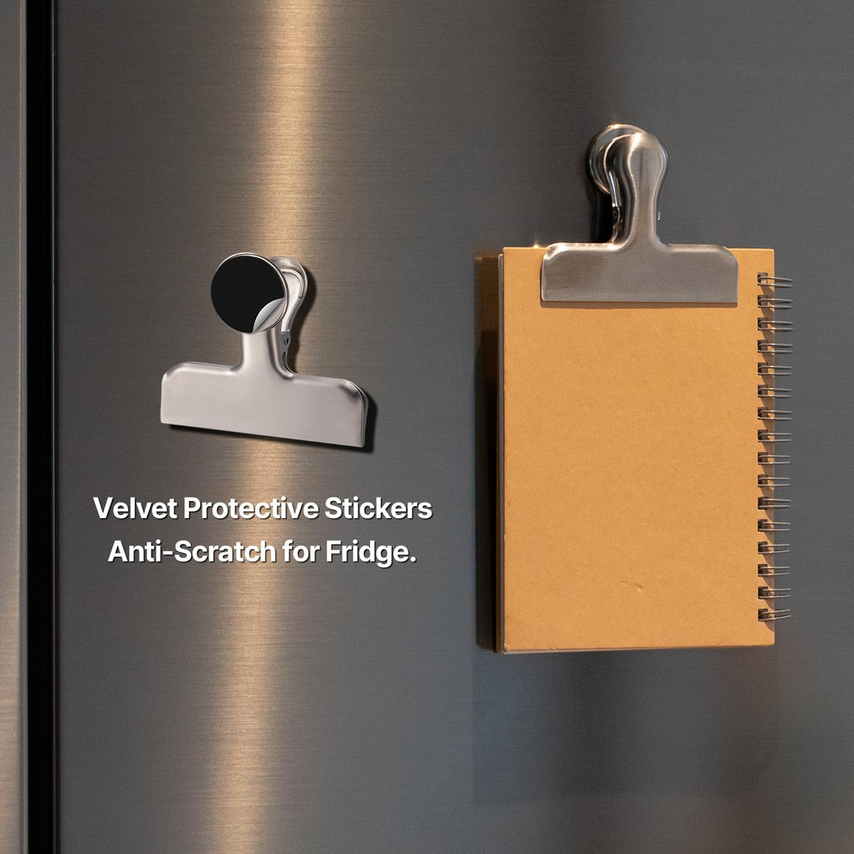 Exelra Extra Strong Magnetic Clips for Refrigerator, Heavy Duty Fridge Magnets, Classroom