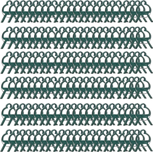 Oxmora 100PCS Plant Clips Garden Clips for Tomato Cage, Plant Support Clips for Vines