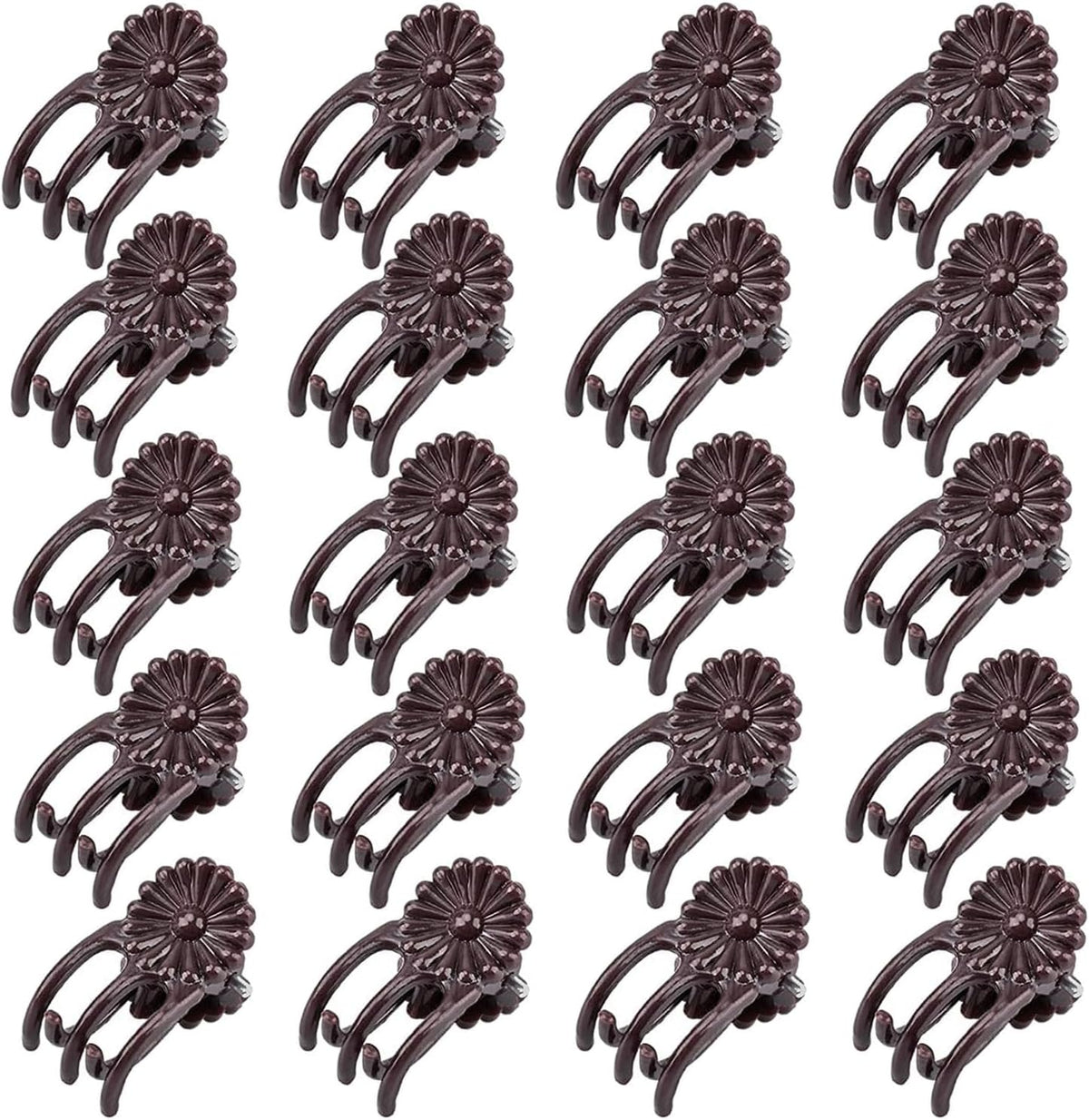 Plantora Support Clips Reusable Garden Clips, 100 Pcs Medium Plant Support Clips for Stems